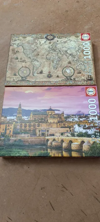 Puzzle 1000 Piezas Mapa Mundi / Cordoba