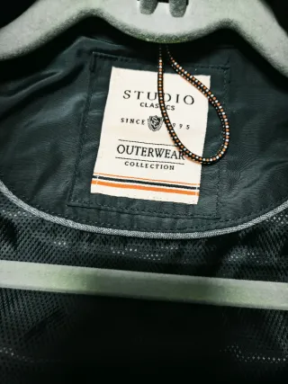 Chaqueta azul hombre