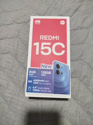 Xiaomi Redmi 15C 128GB Azul