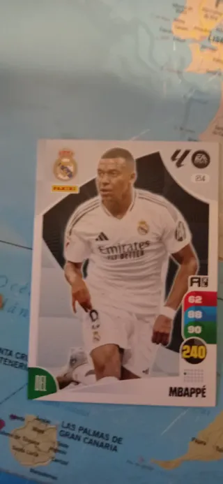 Cromos Megacrack Mbappé Real Madrid 214