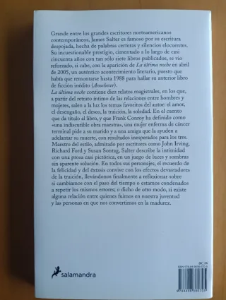 La última noche (Spanish Edition)