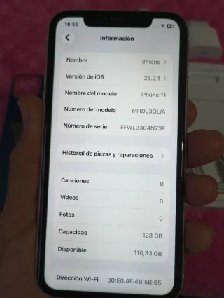 iPhone 11 128GB Blanco