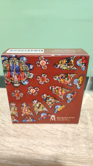 Moneda 10€ 800 Años Catedral Burgos 2021