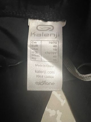 Mallas pirata Kalenji Talla L/40
