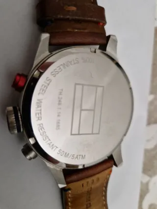Relógio Tommy Hilfiger Azul e Castanho