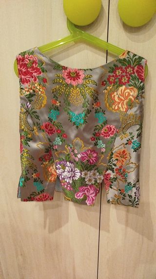 Corpiño Baturra / Fallera Niña Multicolor.