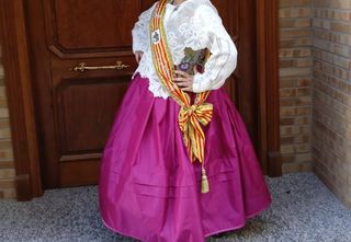 Corpiño Baturra / Fallera Niña Multicolor.