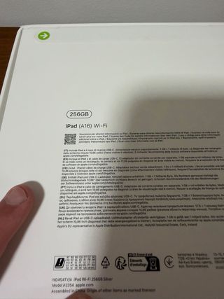 iPadWi-Fi 256GB Precintado