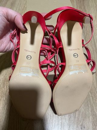 Sandalias Tamaris Mujer Talla 38 Rosa Fucsia