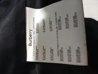 Falda Burberry Negra