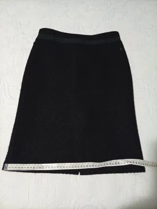 Falda Burberry Negra