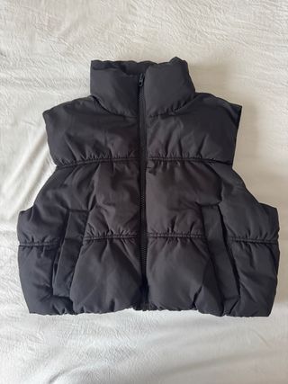 Chaleco H&M Negro Acolchado