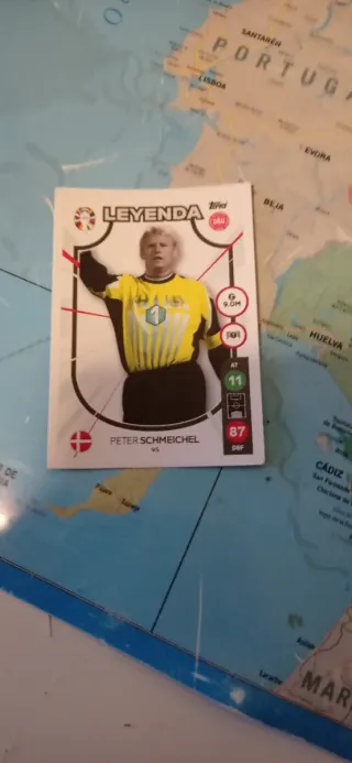 Cromo Leyenda Peter Schmeichel Topps