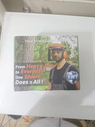 Visera Motosierra /Desbrozadora con Orejeras 2x1