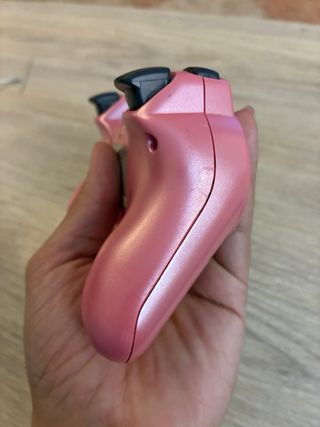 Mando / control PS3 Rosa Metálico