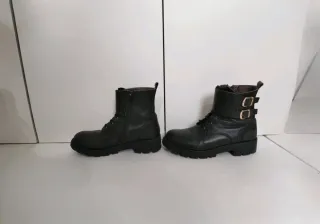 Stivali Silvian Heach Pelle Neri Tg 38