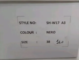 Stivali Silvian Heach Pelle Neri Tg 38