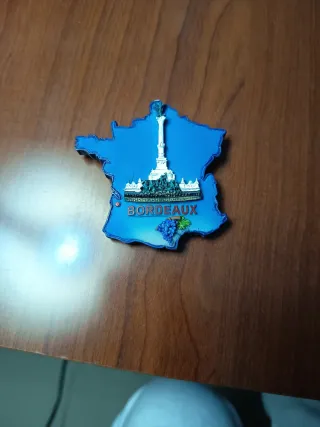 Imán Francia Burdeos Monumento Uva