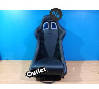 PK ASIENTO BAQUET UNIVERSAL NEGRO PIEL ESTILO EVO R022024C1
