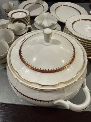 Vajilla Completa Porcelana 24 Personas