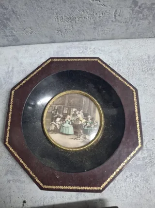 Lote 4 miniaturas marcos antiguos