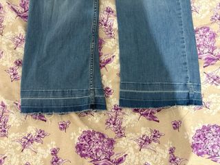 Pantalón vaquero ancho azul