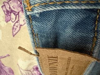 Pantalón vaquero ancho azul