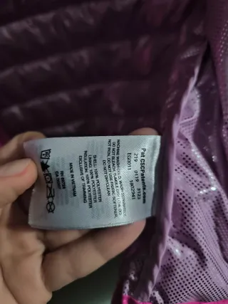 Abrigo Columbia XL 18-20 años Omni-Heat Rosa