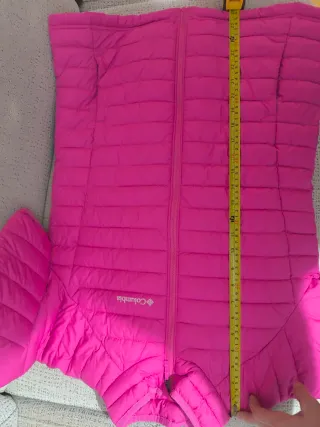 Abrigo Columbia XL 18-20 años Omni-Heat Rosa