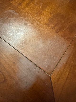 Mesa Comedor Madera + 6 Sillas Tapizadas