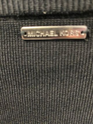 Chaqueta Michael Kors Negra Cremallera