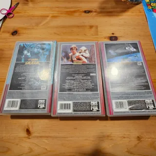 Trilogía Star Wars VHS - La Guerra de las Galaxias