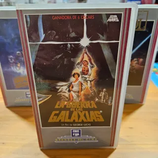 Trilogía Star Wars VHS - La Guerra de las Galaxias