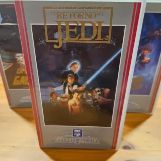 Trilogía Star Wars VHS - La Guerra de las Galaxias