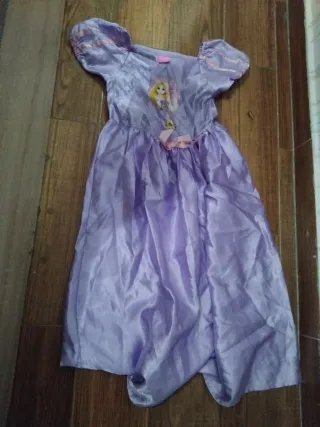 Disfraz Morado Princesa Niña