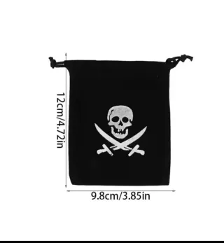 Disfraz Pirata Falda y Pañuelo Rayas