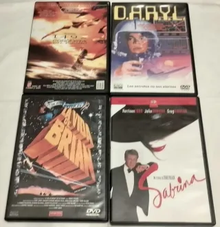 4 PELÍCULAS DVD VARIADAS