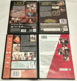 4 PELÍCULAS DVD VARIADAS