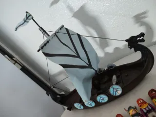 Playmobil Barco Vikingo y Figuras