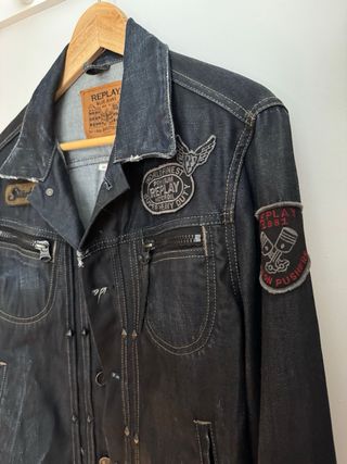 Chaqueta Vaquera Oscura Replay