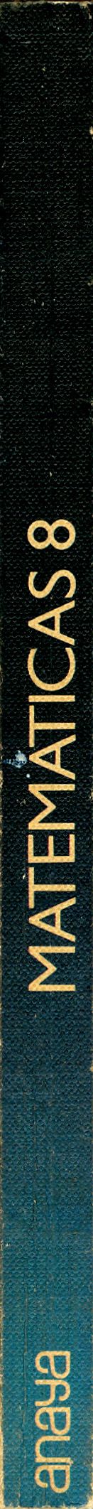 Matemáticas 8º. L. Rico. Tapa blanda