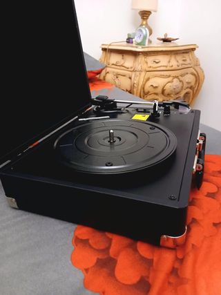 Giradischi Valigetta Nero