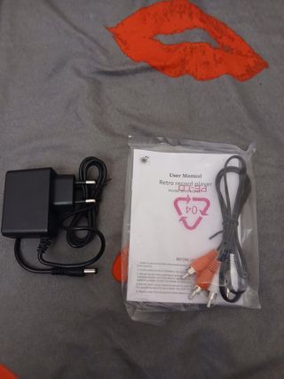 Giradischi Valigetta Nero