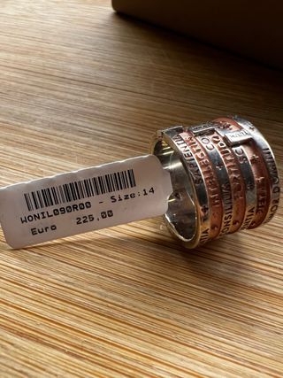 Anello Tuum Sette Doni rosato e Argento