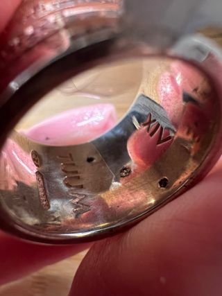 Anello Tuum Sette Doni rosato e Argento