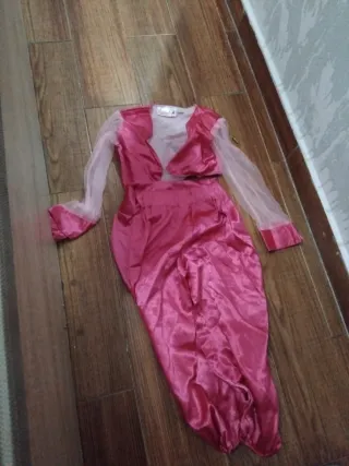 Disfraz Carnaval Rosa Talla M