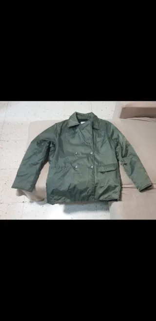 Chaqueta verde militar mujer