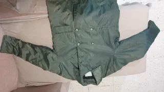 Chaqueta verde militar mujer