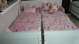 2 Camas Infantiles 80x190 cm