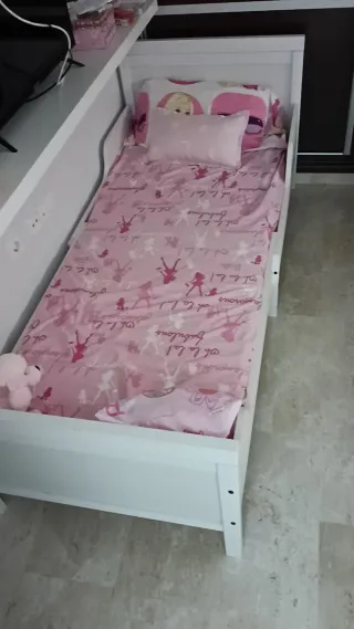 2 Camas Infantiles 80x190 cm